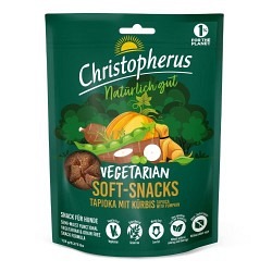 Christopherus Vegetarian - Soft Snack Tapioka mit Kürbis 125g