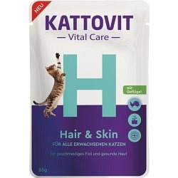 Kattovit Vital Care Hair & Skin mit Geflügel 85g