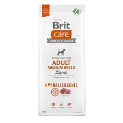 Brit Care Dog Adult Medium Lamm+Reis Hypoallergenic 12kg