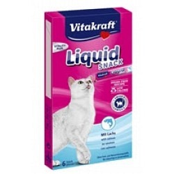 Vitakraft Cat Liquid Snack Lachs Omega 3