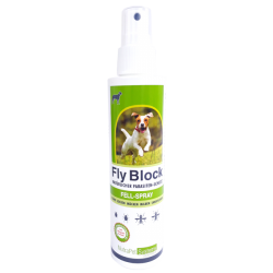 NutraVital Fly Block Fell-Spray Hunde